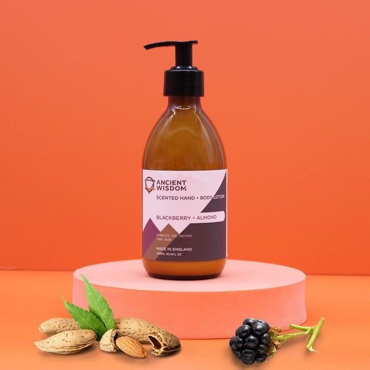 Blackberry & Almond Lotion 300 ml — skin care, image 2 of 3. alternate view