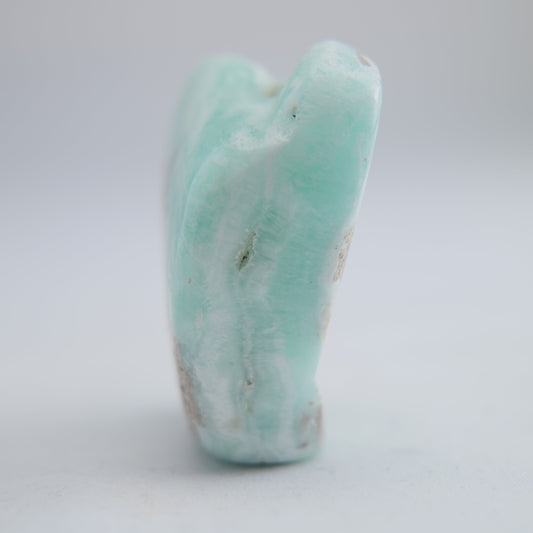 Blue Aragonite Freeform 106g - Luna Panther alternate view