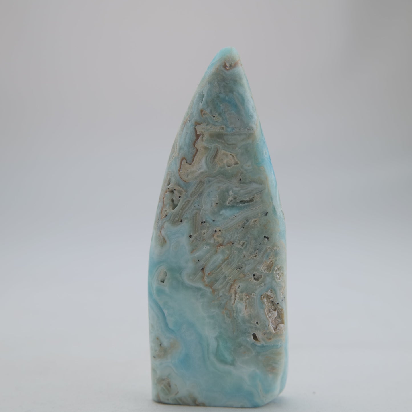 Blue Aragonite Freeform 114g - Luna Panther
