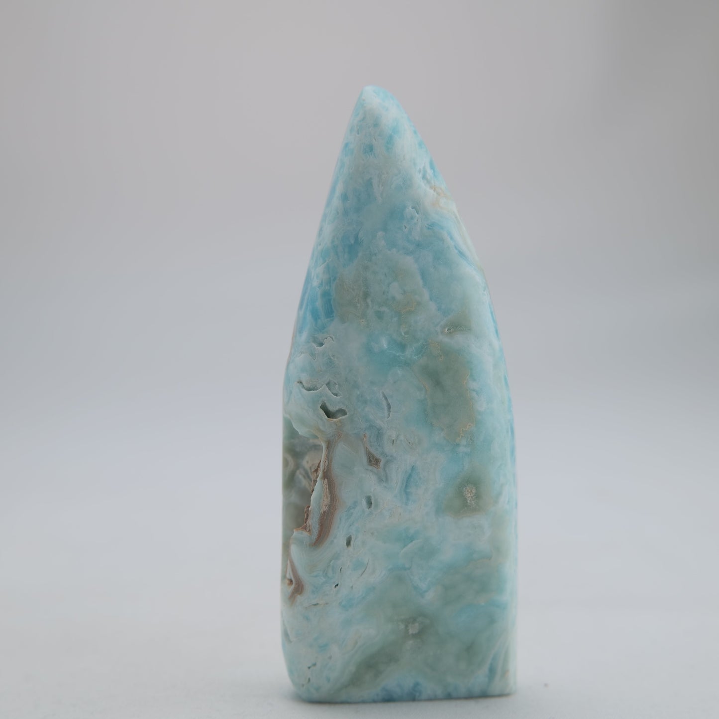 Blue Aragonite Freeform 114g - Luna Panther