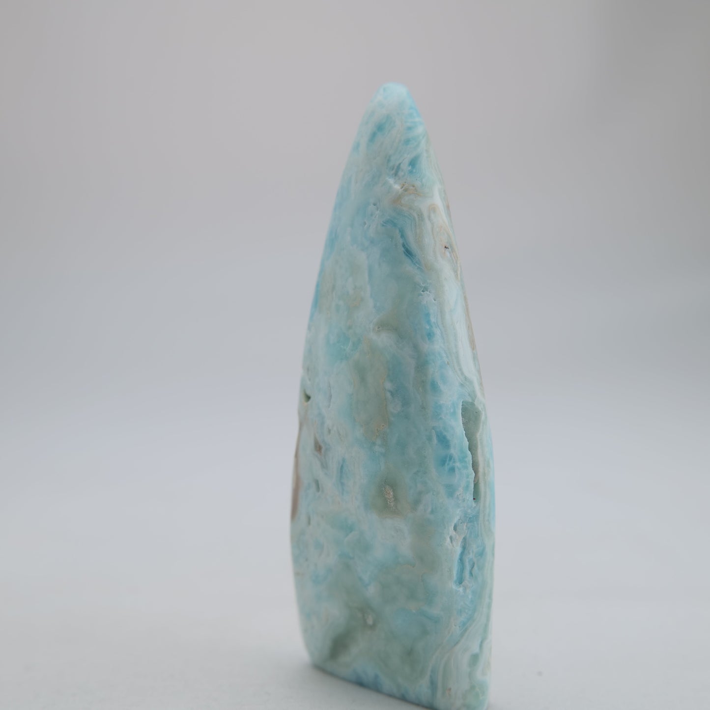Blue Aragonite Freeform 114g - Luna Panther