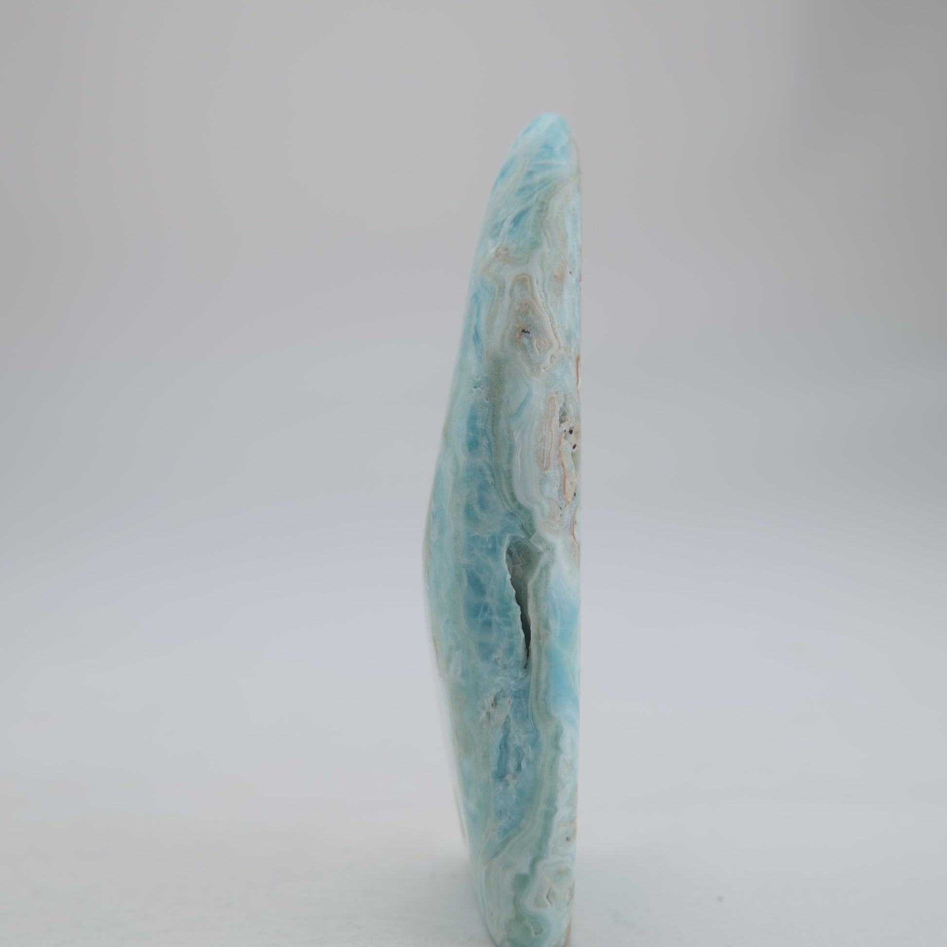 Blue Aragonite Freeform 114g - Luna Panther
