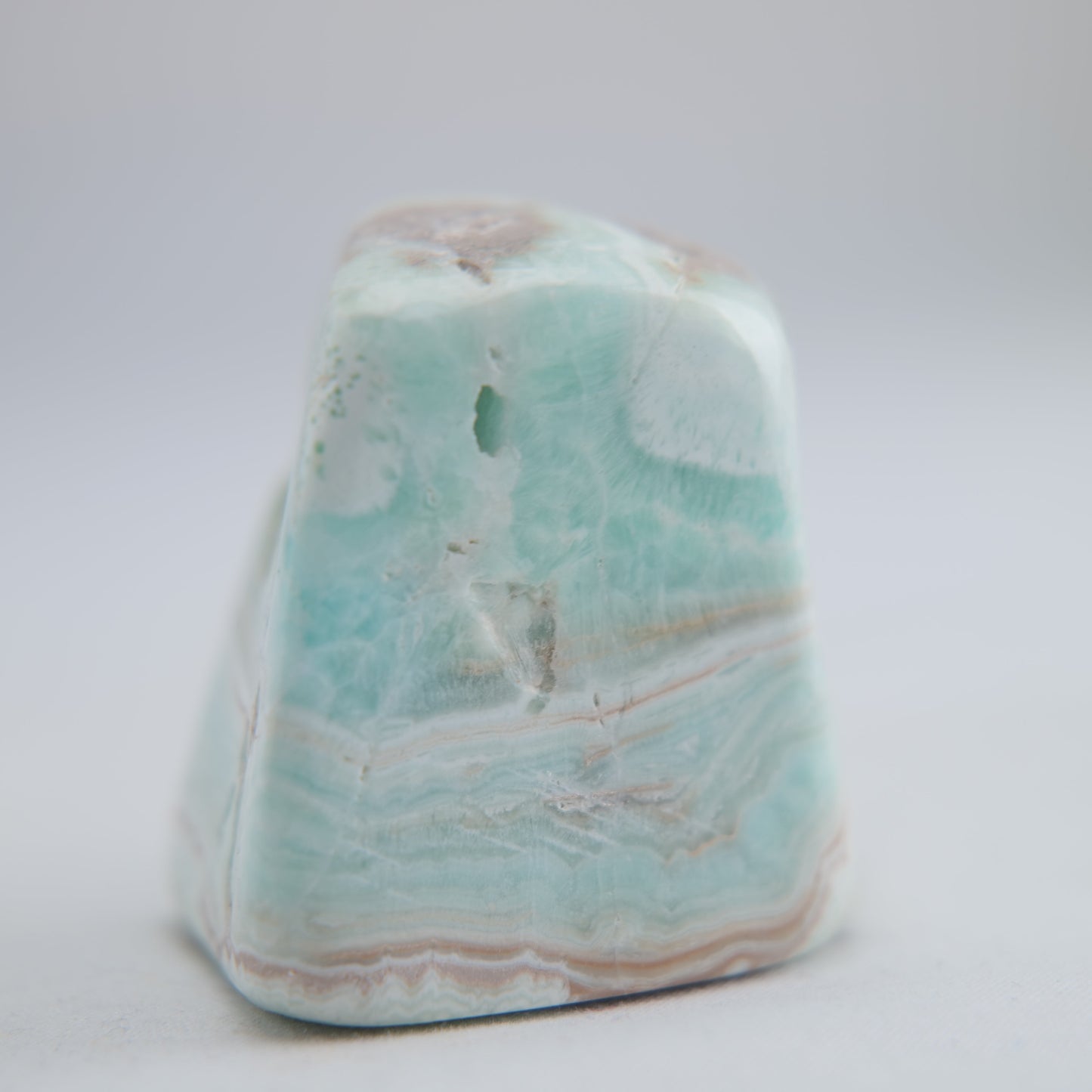 Blue Aragonite Freeform 140g - Luna Panther
