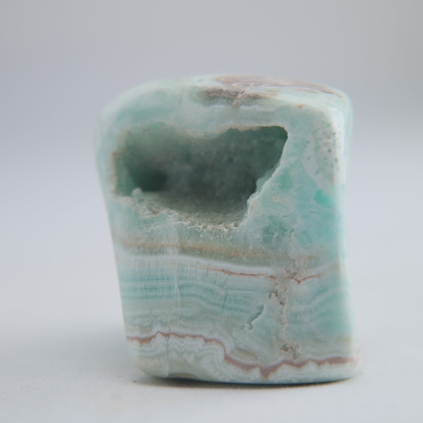 Blue Aragonite Freeform 140g - Luna Panther