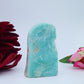 Blue Aragonite Freeform — 155 g - Luna Panther