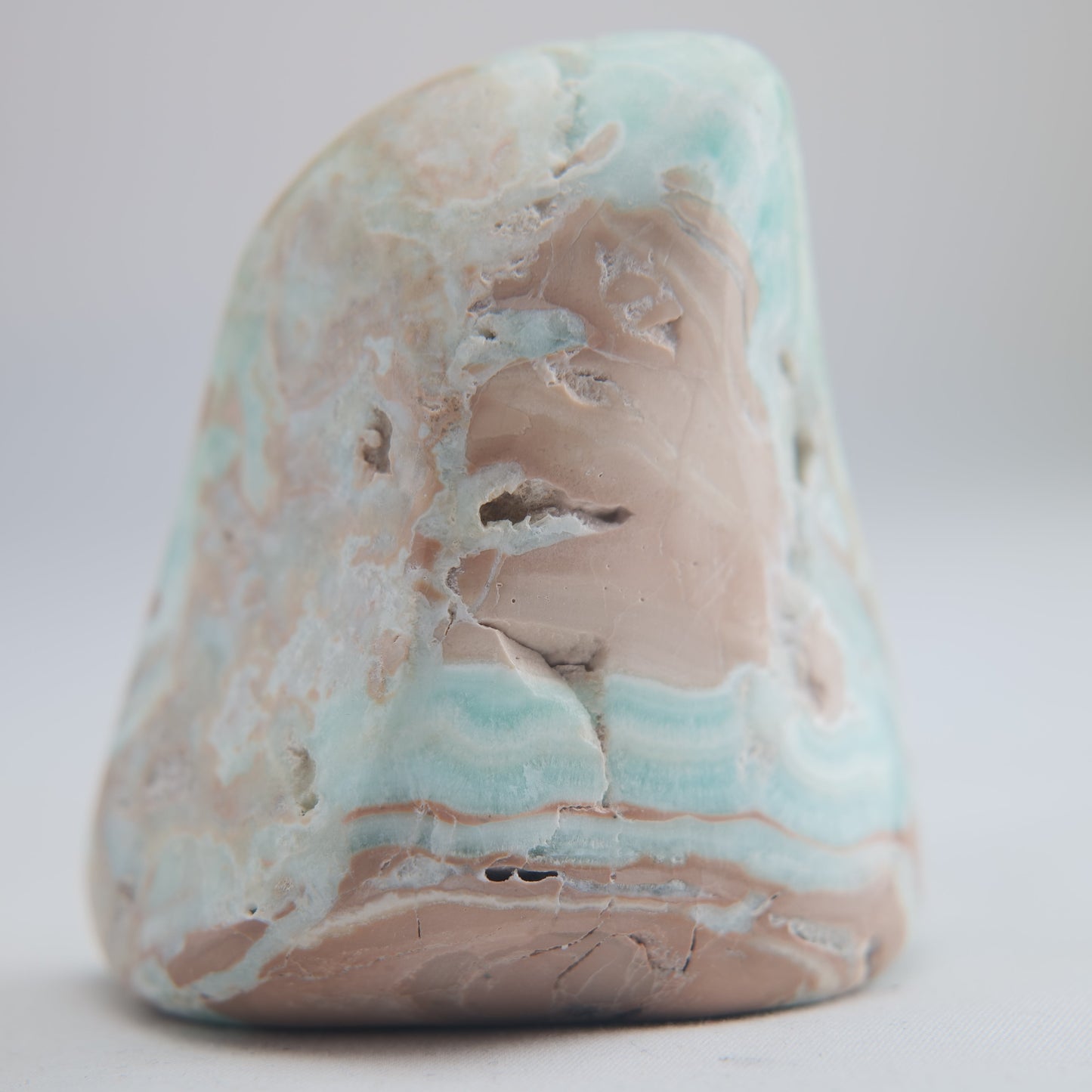 Blue Aragonite Freeform 226g - Luna Panther