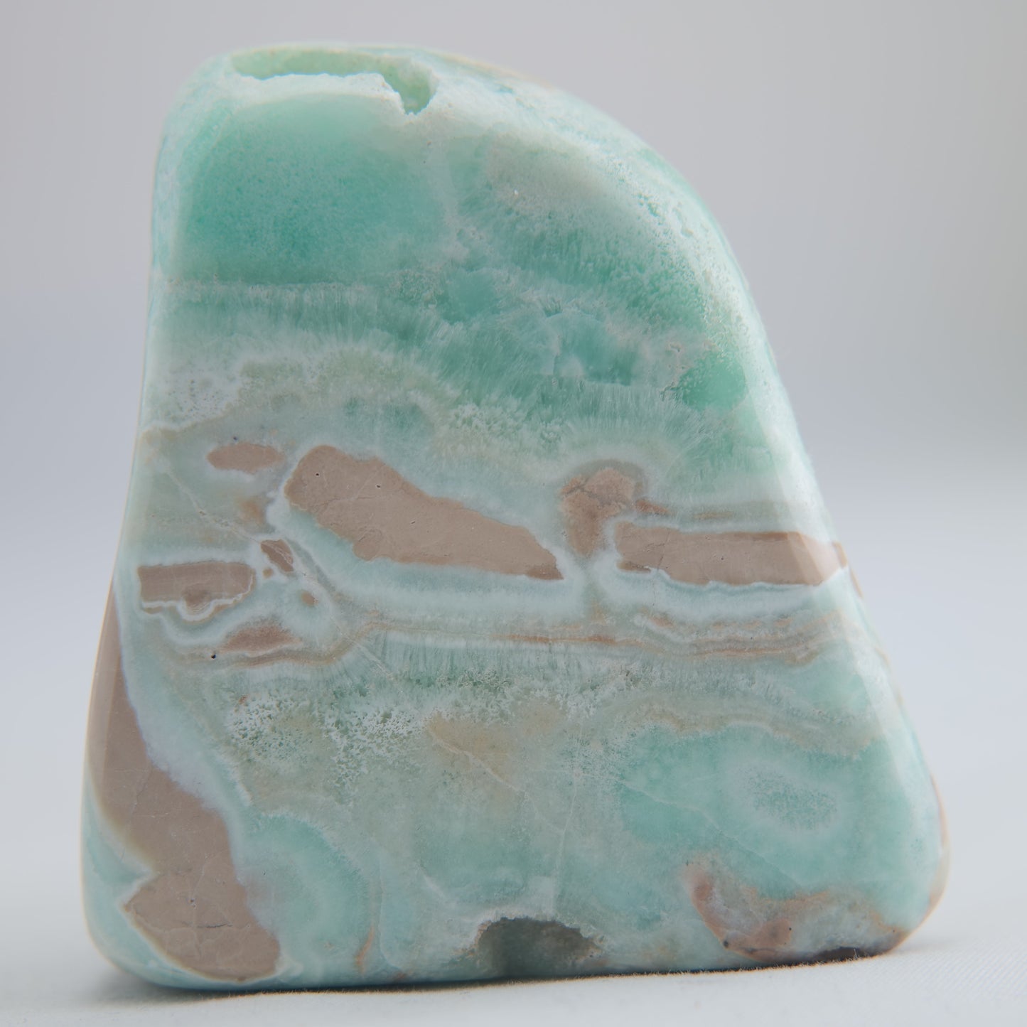 Blue Aragonite Freeform 226g - Luna Panther
