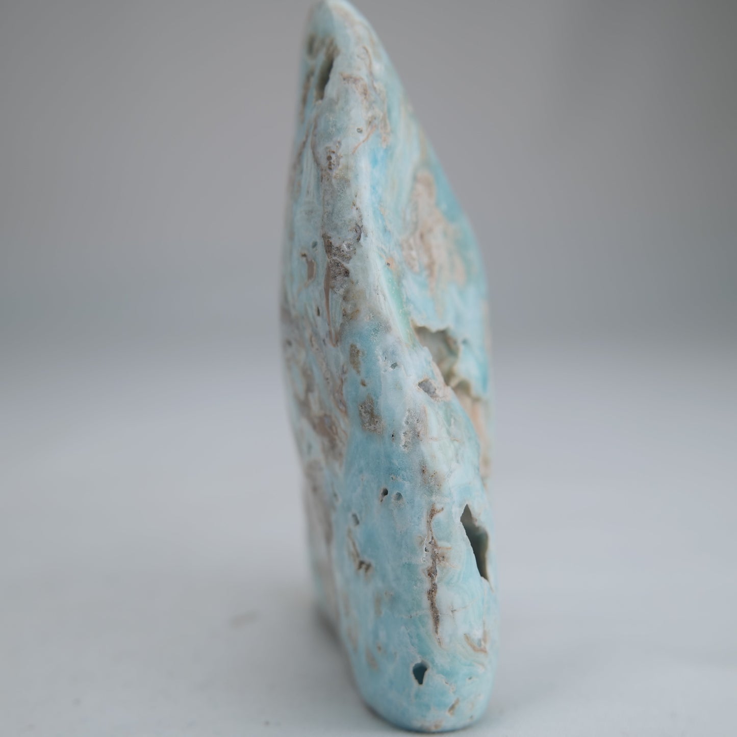 Blue Aragonite Freeform 263g - Luna Panther