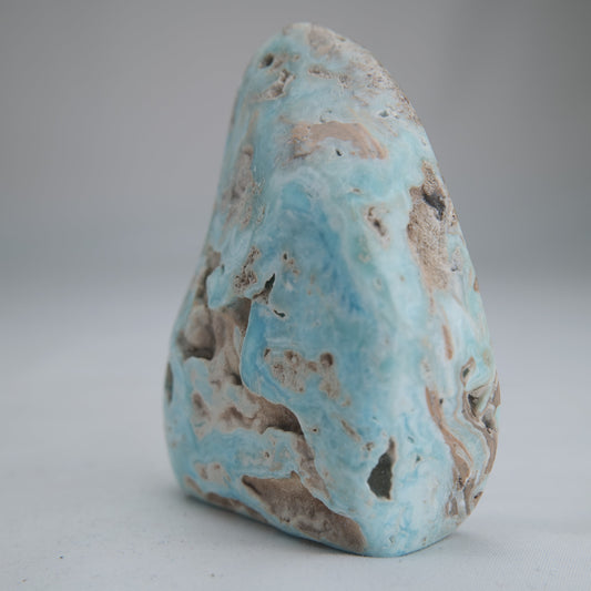 Blue Aragonite Freeform 263g - Luna Panther alternate view