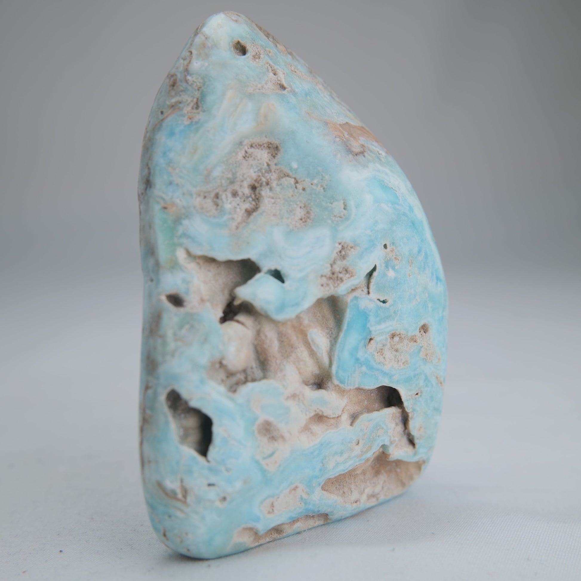 Blue Aragonite Freeform 263g - Luna Panther