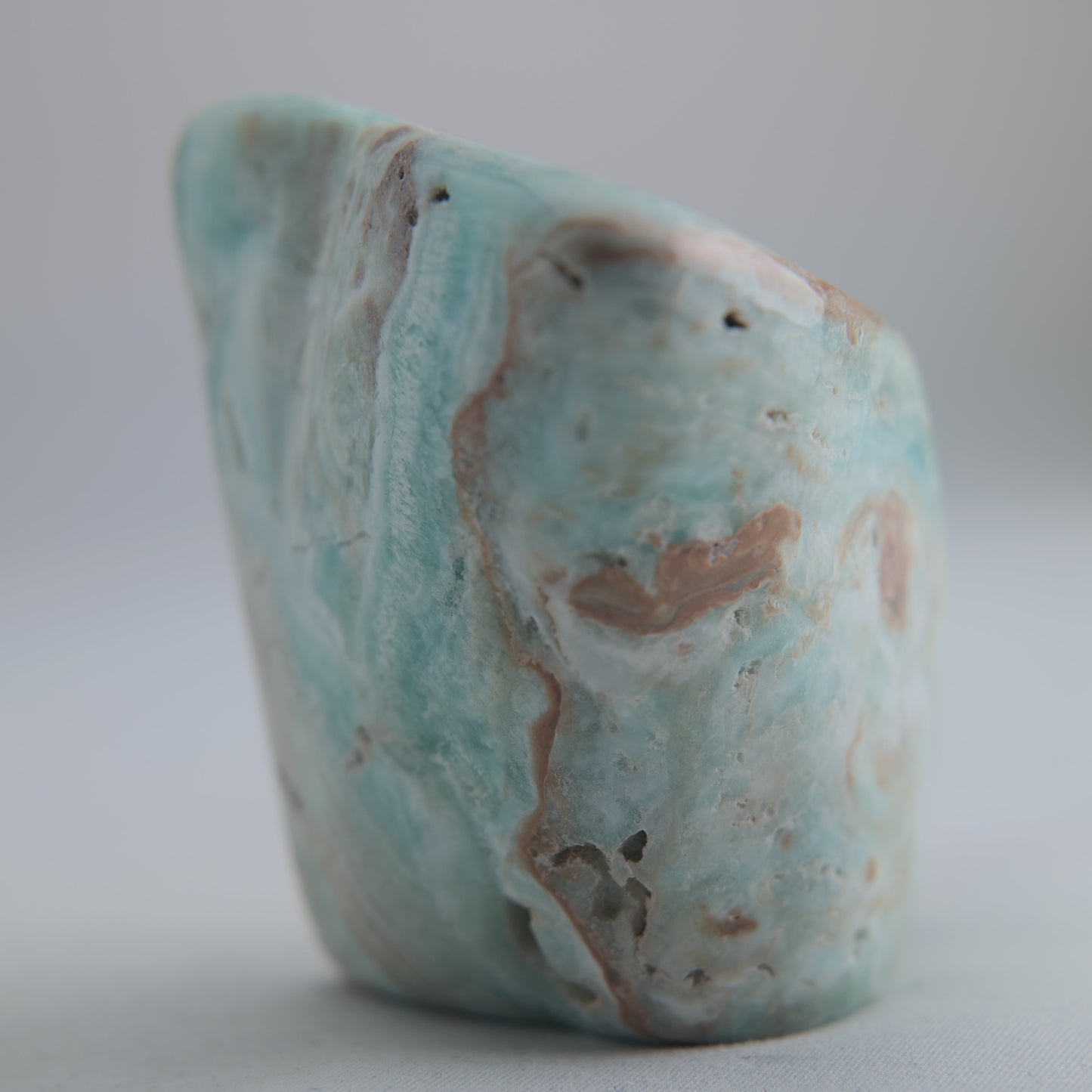 Blue Aragonite Freeform 315g - Luna Panther