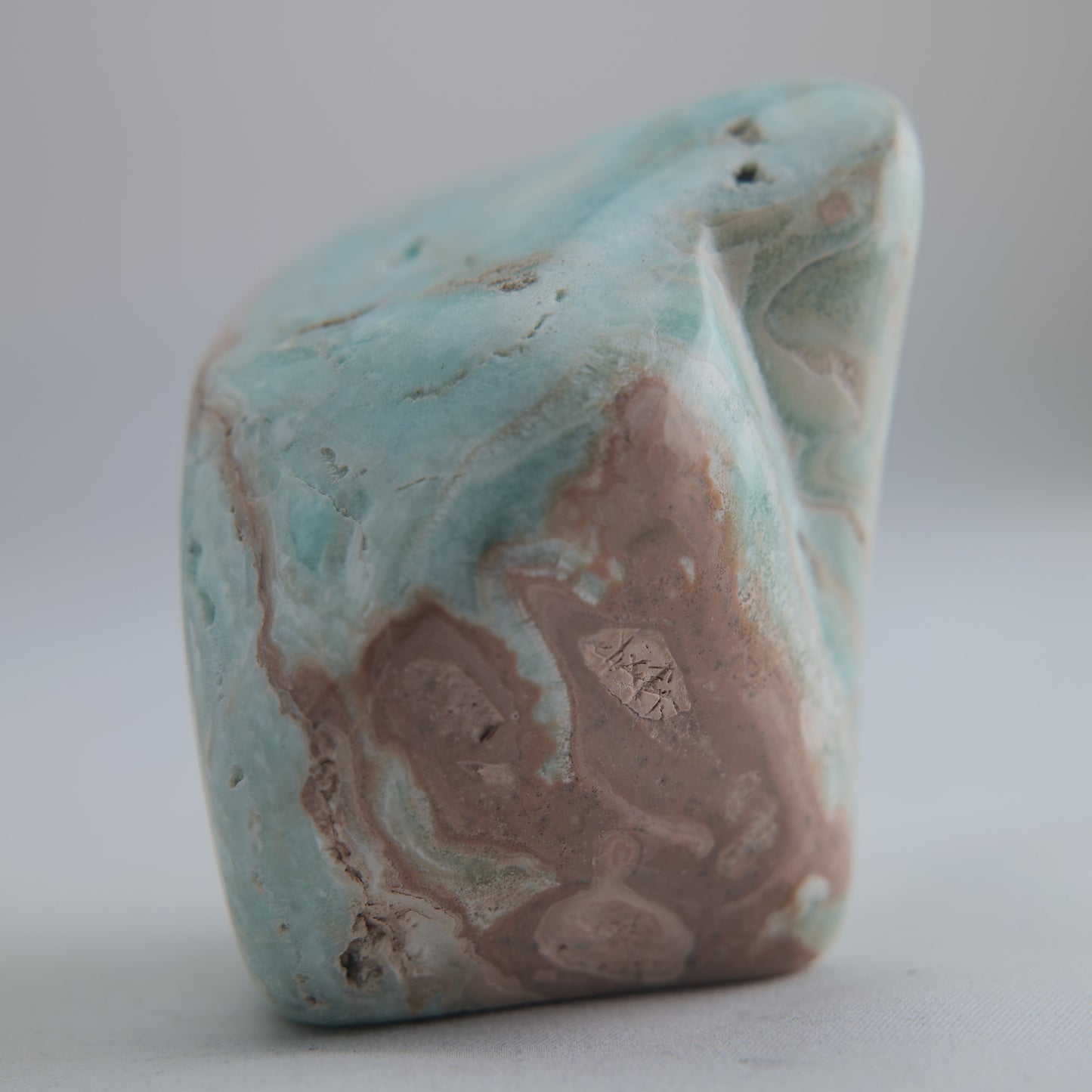 Blue Aragonite Freeform 315g - Luna Panther