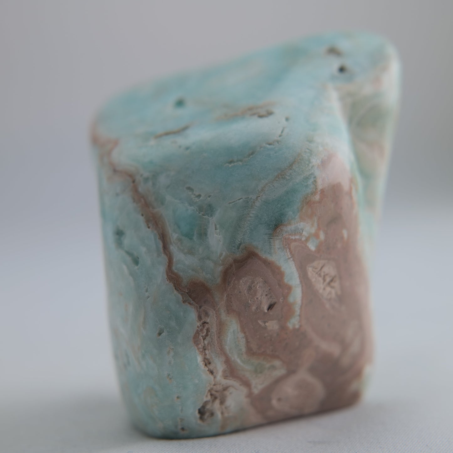 Blue Aragonite Freeform 315g - Luna Panther