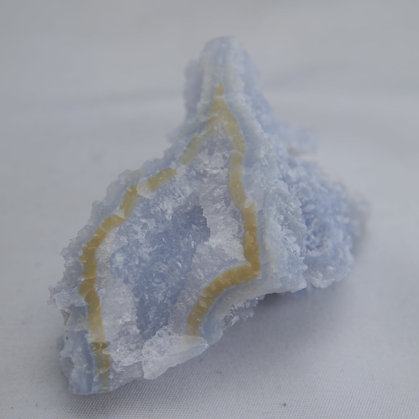 Blue Chalcedony Agate Malawi 73g - Luna Panther