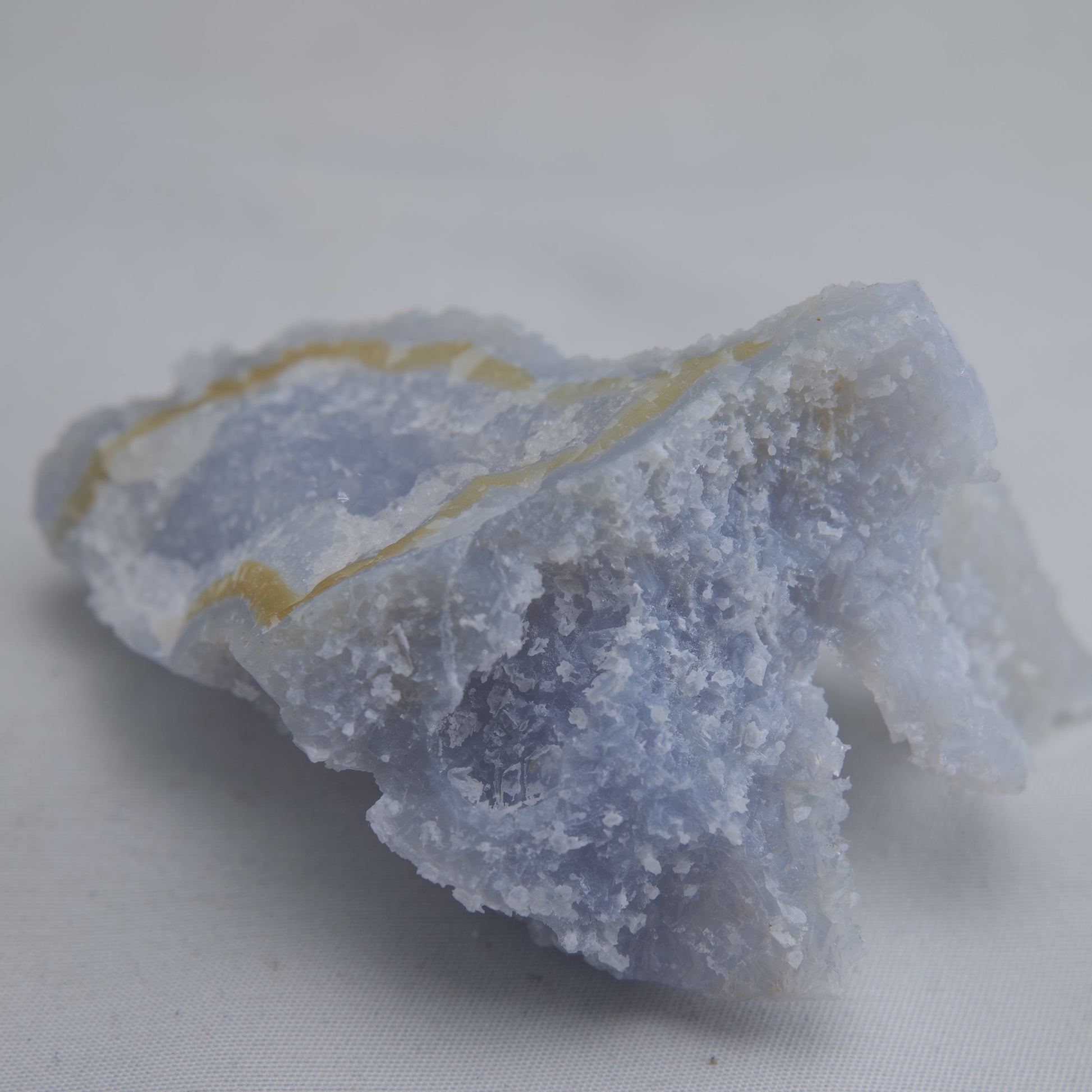 Blue Chalcedony Agate Malawi 73g - Luna Panther