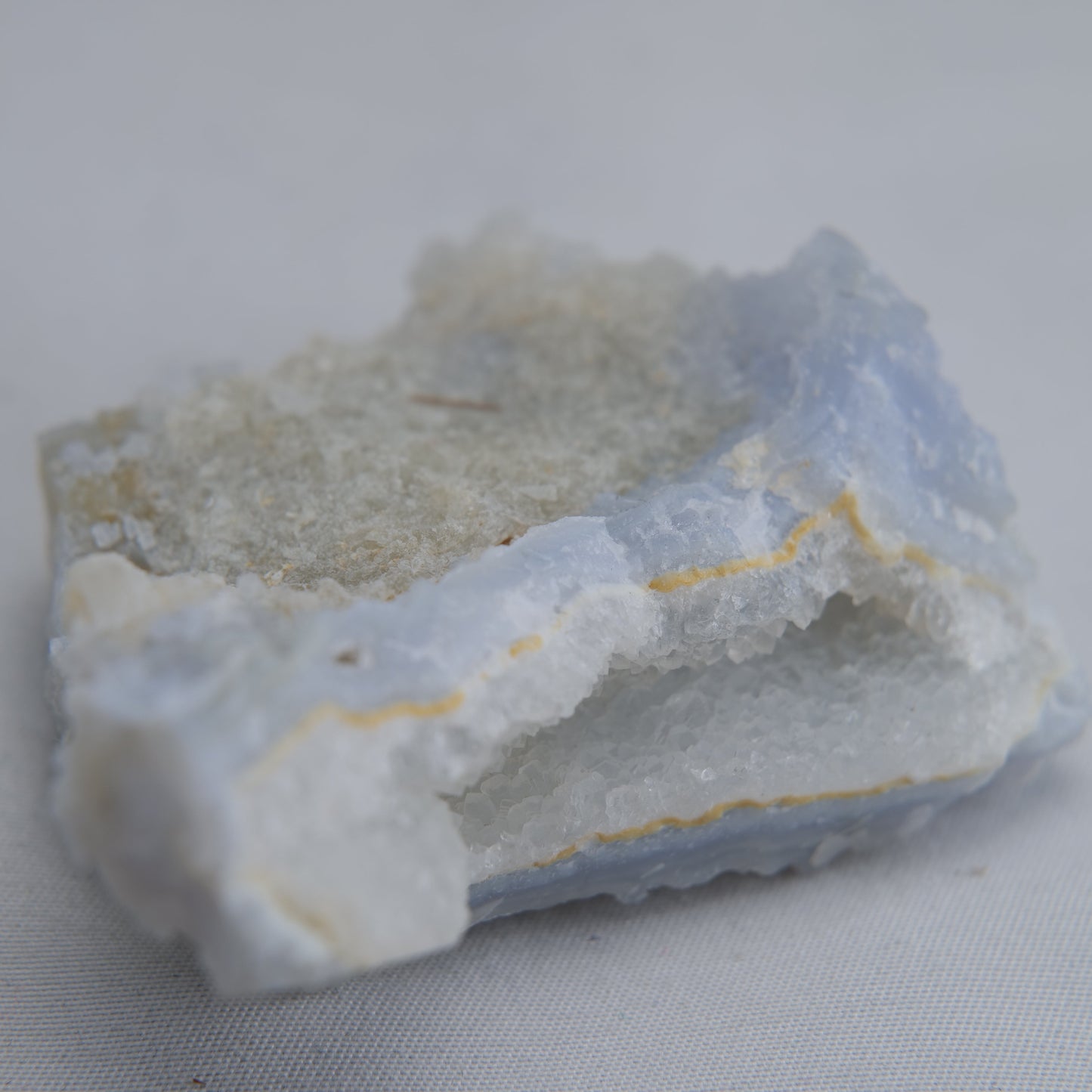 Blue Chalcedony Agate Malawi 86g - Luna Panther