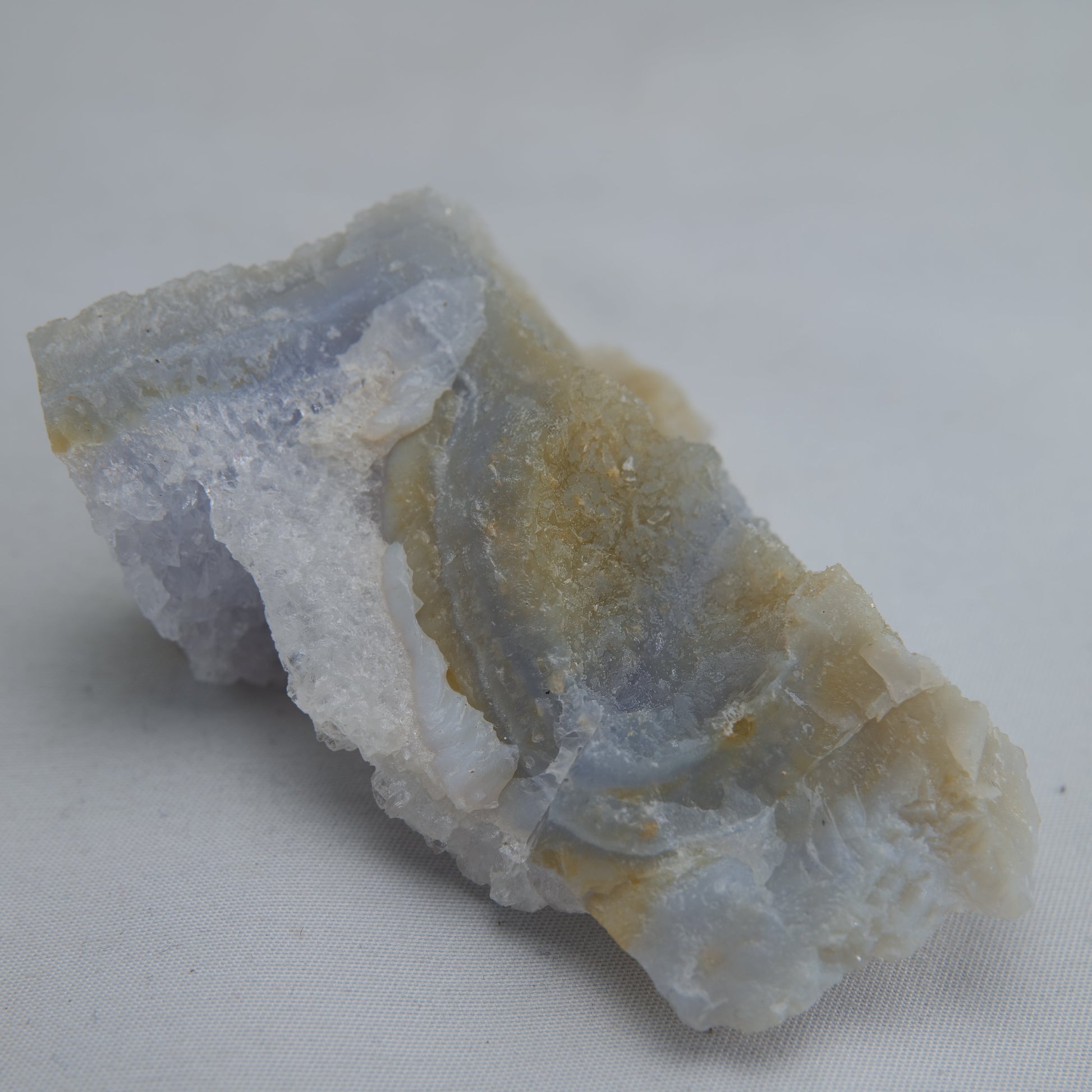 Blue Chalcedony Agate Malawi 97g - Luna Panther