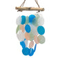 Blue & Pearl Driftwood Cross Chime - Luna Panther