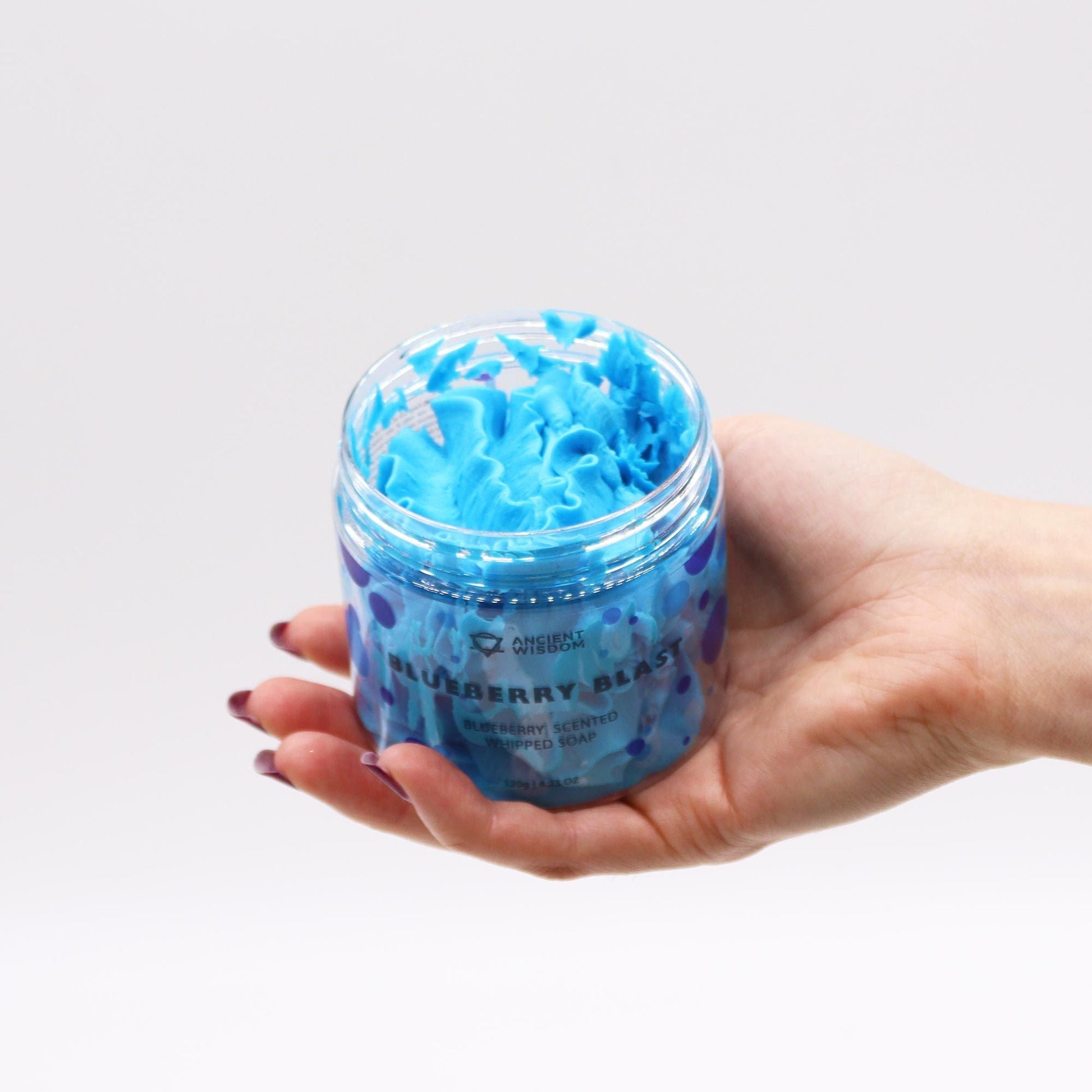 Blueberry Whipped Soap 120 g — bath & body, image 1 of 3.