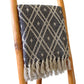 Boho Comfort Throws - Black & Beige Regency - Luna Panther