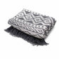 Boho Comfort Throws - Grey Geometric - Luna Panther