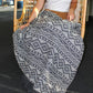 Boho Comfort Throws - Grey Geometric - Luna Panther