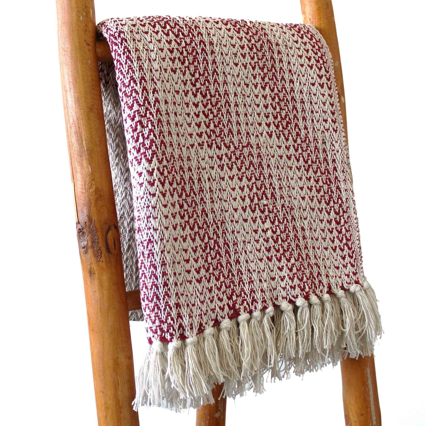 Boho Comfort Throws - Ruby Two Tone - Luna Panther