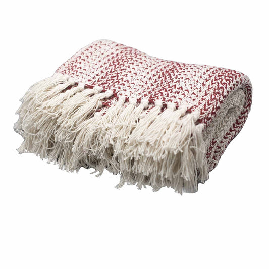 Boho Comfort Throws - Ruby Two Tone - Luna Panther alternate view