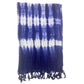 Boho Java Art Stole/Scarf - Indigo Stripes - 62x200cm - Luna Panther