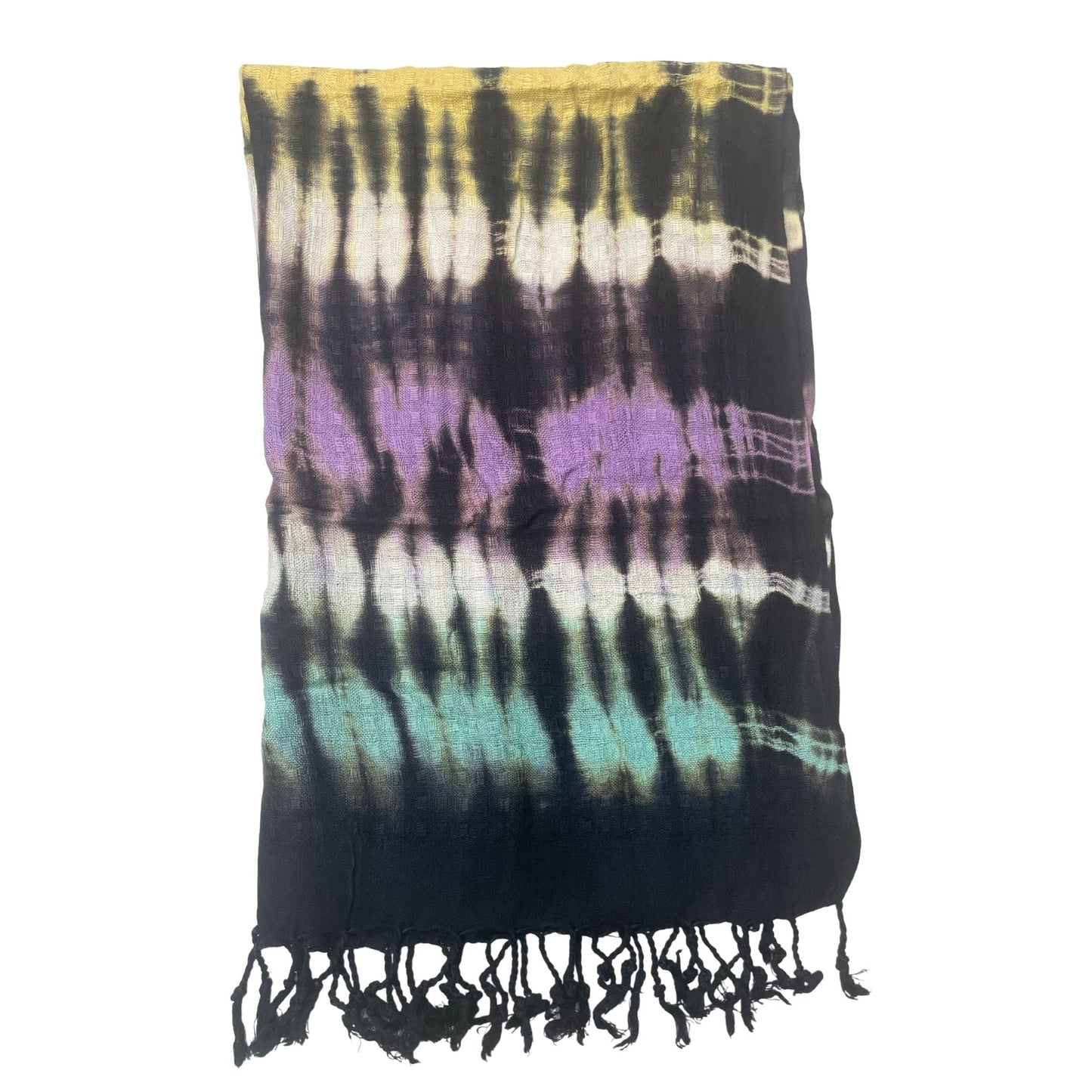 Boho Java Art Stole/Scarf - Multi Stripes - 62x200cm - Luna Panther