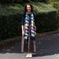 Boho Java Art Stole/Scarf - Multi Stripes - 62x200cm - Luna Panther