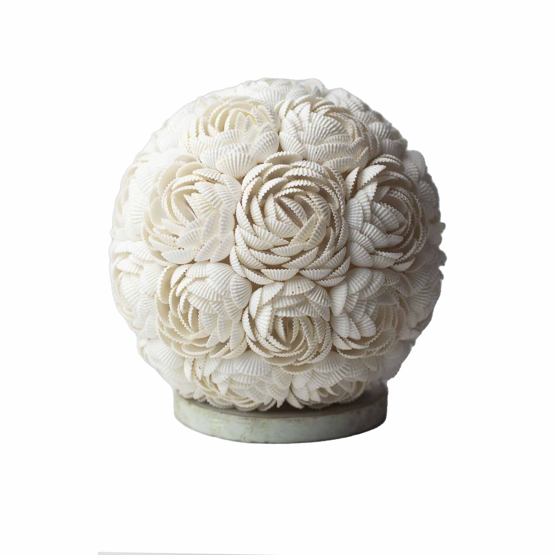 Boho Seashell Lamp - Rose Globe - 20cm - Luna Panther