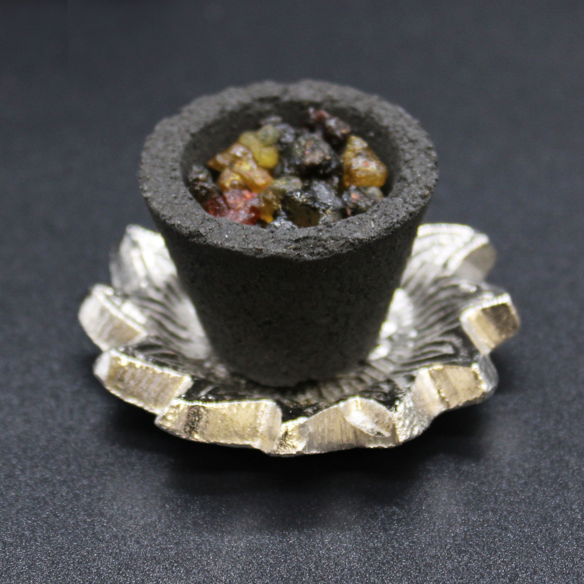 Box of 12 Resin Cups - Myrrh - Luna Panther