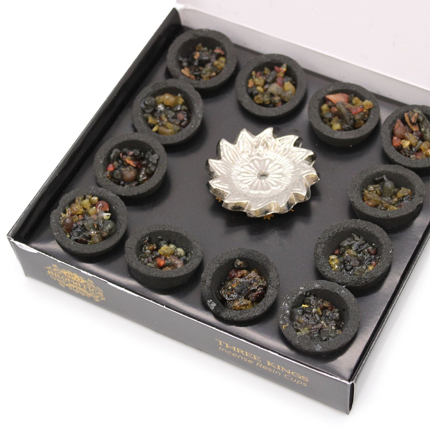 Box of 12 Resin Cups - Three Kings - Luna Panther