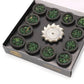 Box of 12 Resin Cups - White Sage - Luna Panther