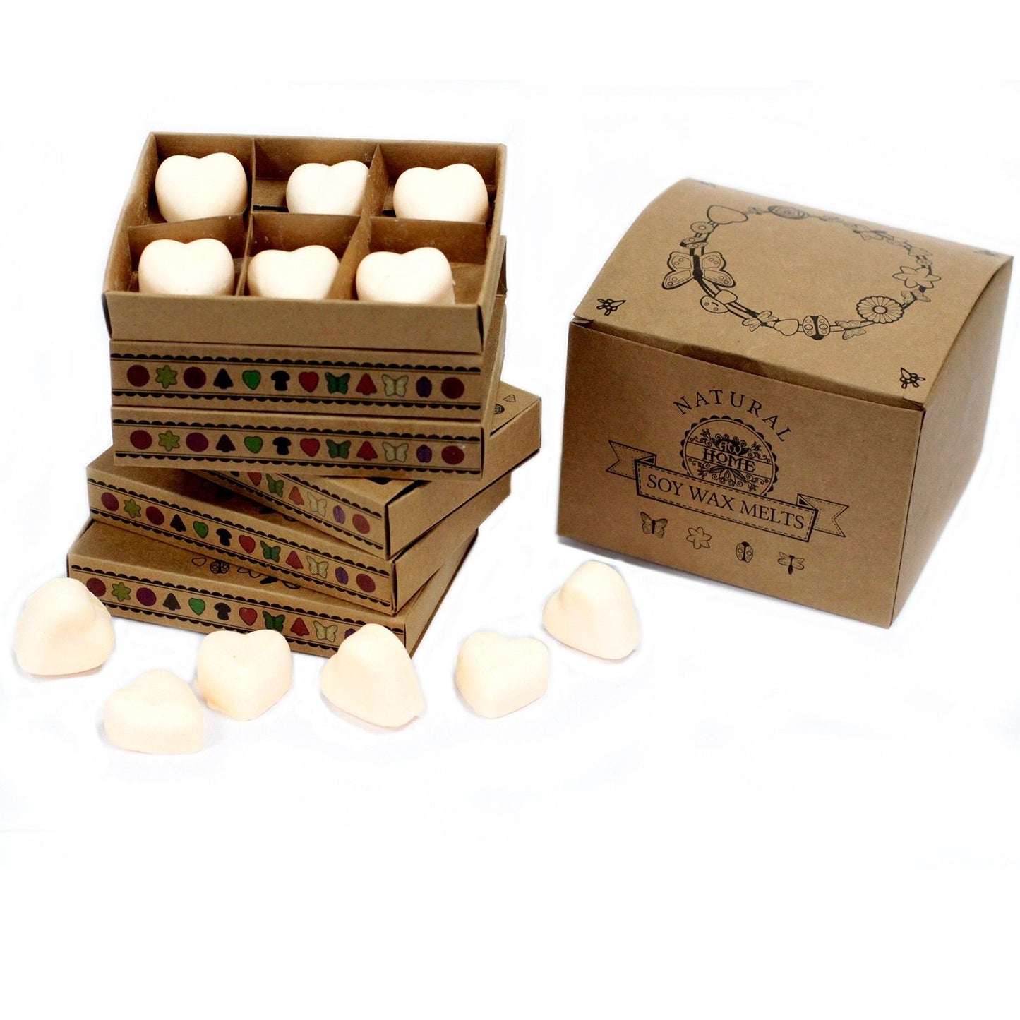 Box of 6 Wax Melts - Brandy Butter - Luna Panther