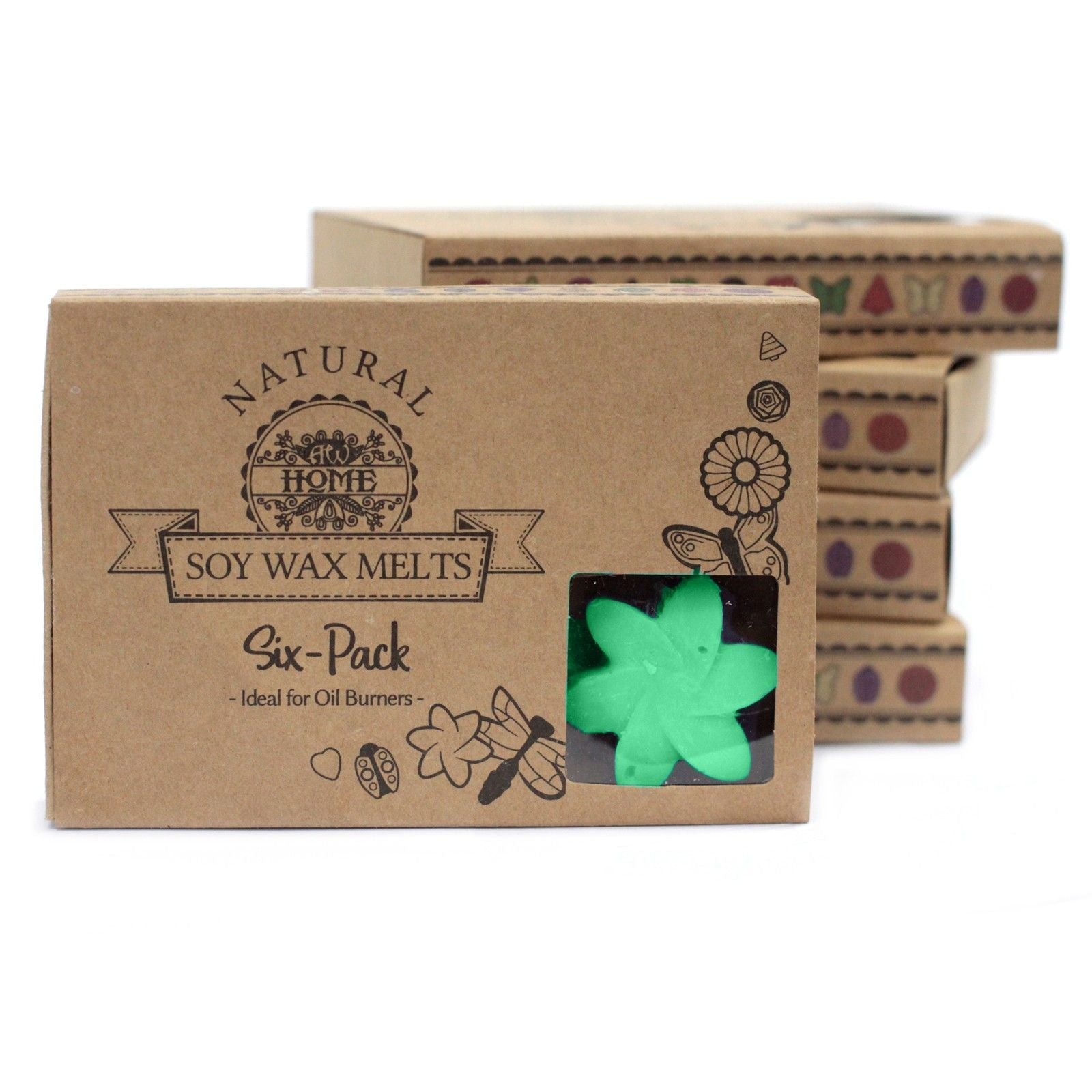 Box of 6 Wax Melts - Hidden Garden - Luna Panther