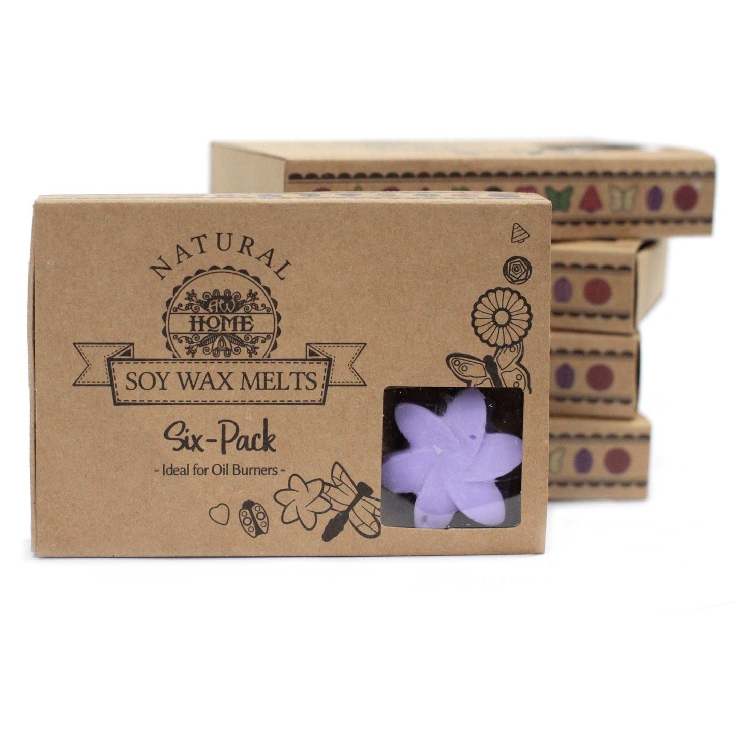 Box of 6 Wax Melts - Lavender Fields - Luna Panther