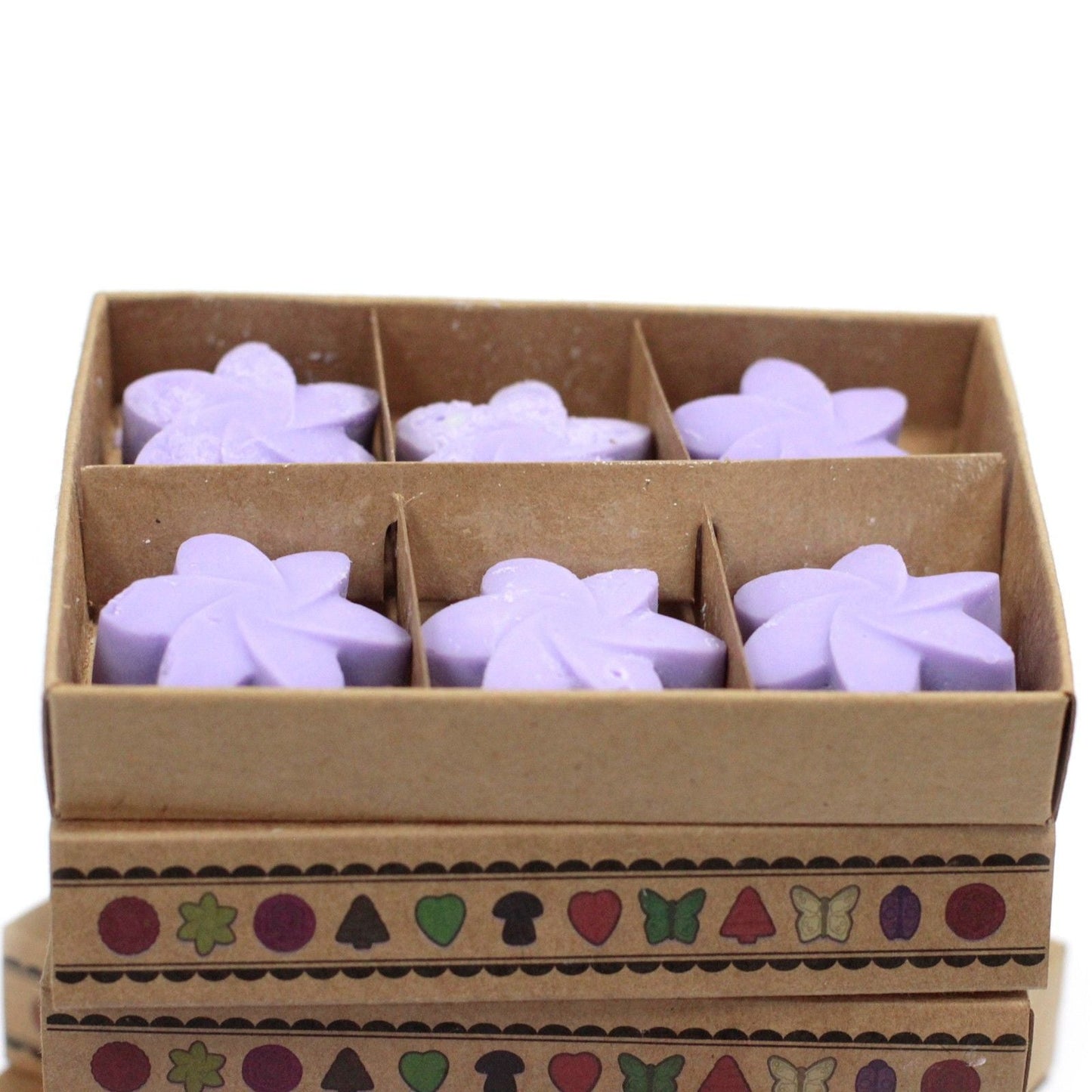Box of 6 Wax Melts - Lavender Fields - Luna Panther