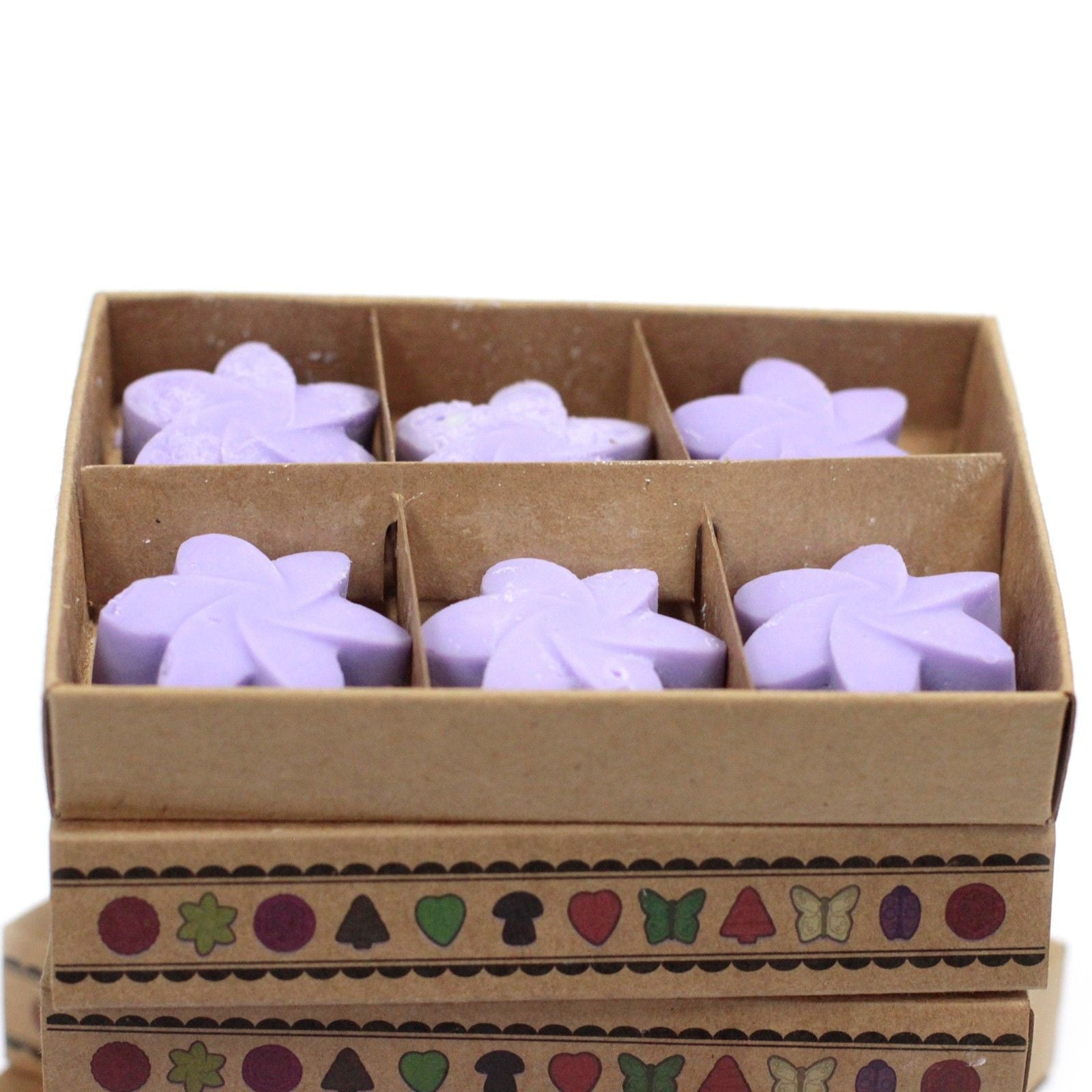 Box of 6 Wax Melts - Lavender Fields - Luna Panther