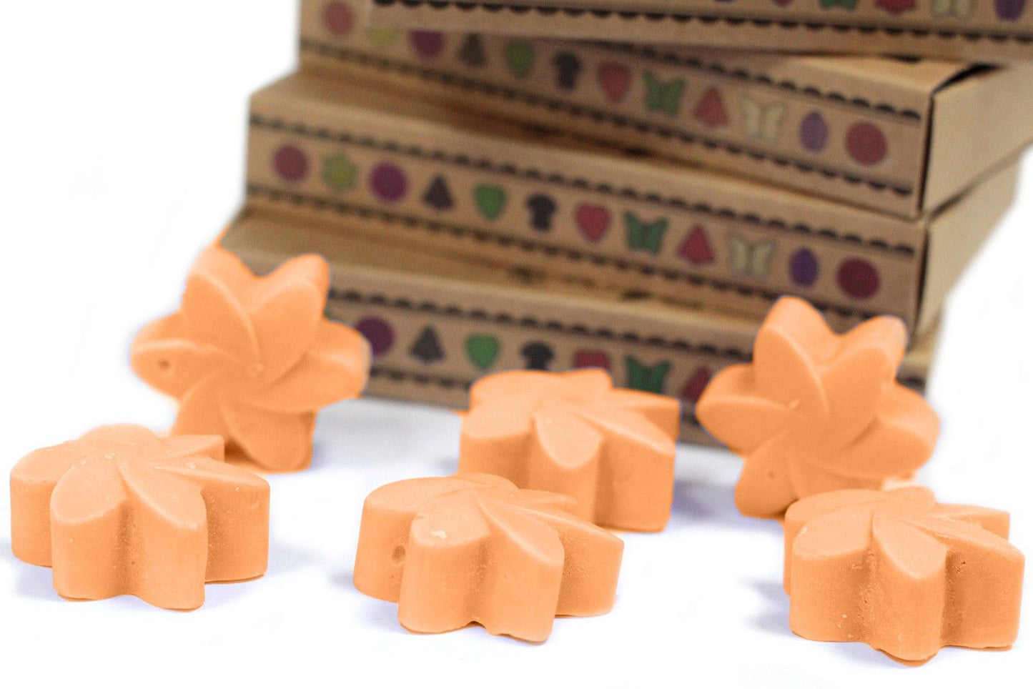 Box of 6 Wax Melts - Mango Fruits - Luna Panther