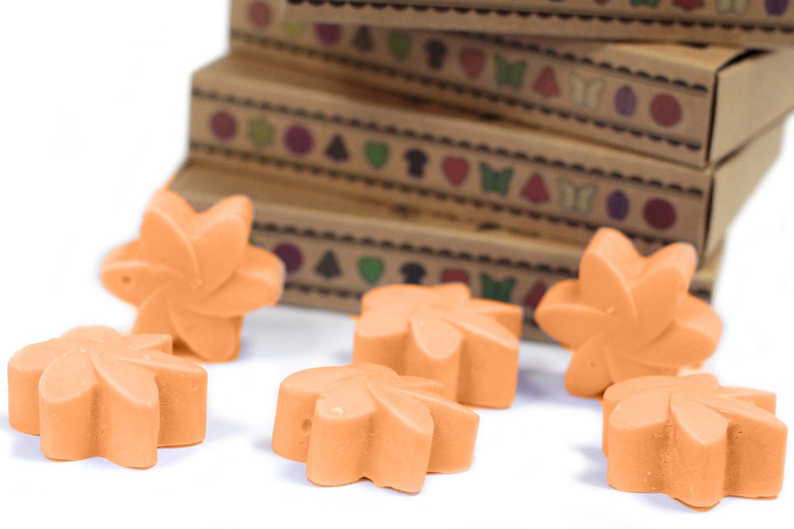 Box of 6 Wax Melts - Mango Fruits - Luna Panther