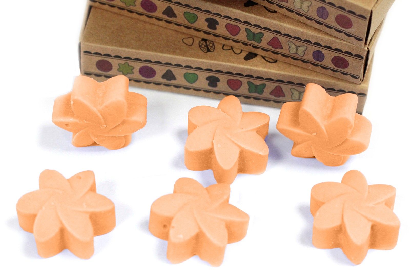 Box of 6 Wax Melts - Mango Fruits - Luna Panther