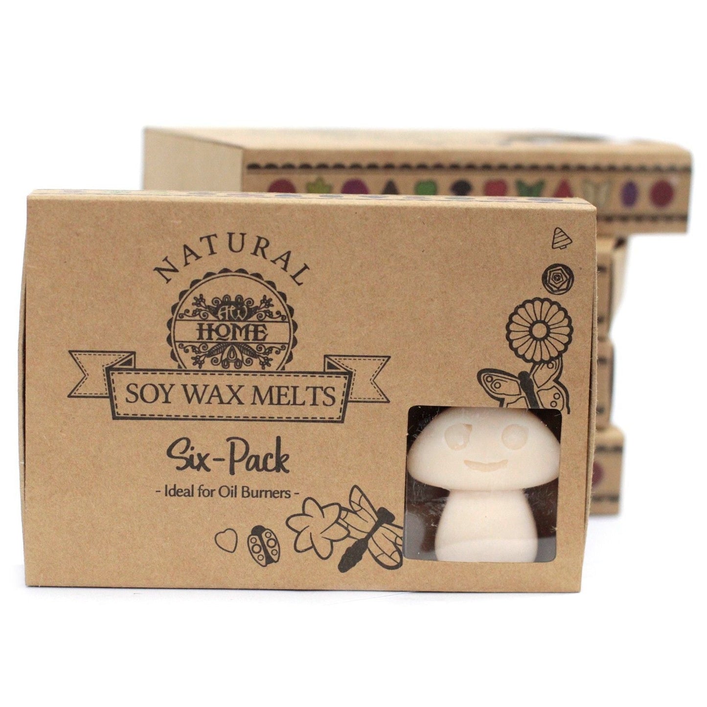 Box of 6 Wax Melts - Vanilla Nutmeg - Luna Panther