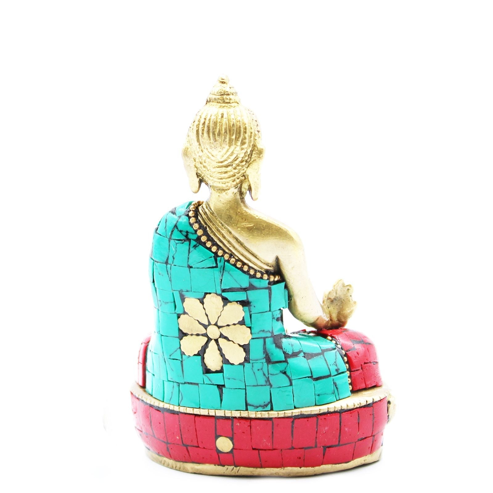 Brass Buddha Figure - Hands Down - 11.5 cm - Luna Panther
