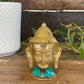Brass Buddha Figure - Large Head - 11.5 cm - Luna Panther