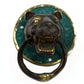 Brass Door Knocker - Tiger Head - Luna Panther