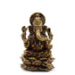 Brass Miniature Gods - Ganesha (12gms) - 30mm - Luna Panther