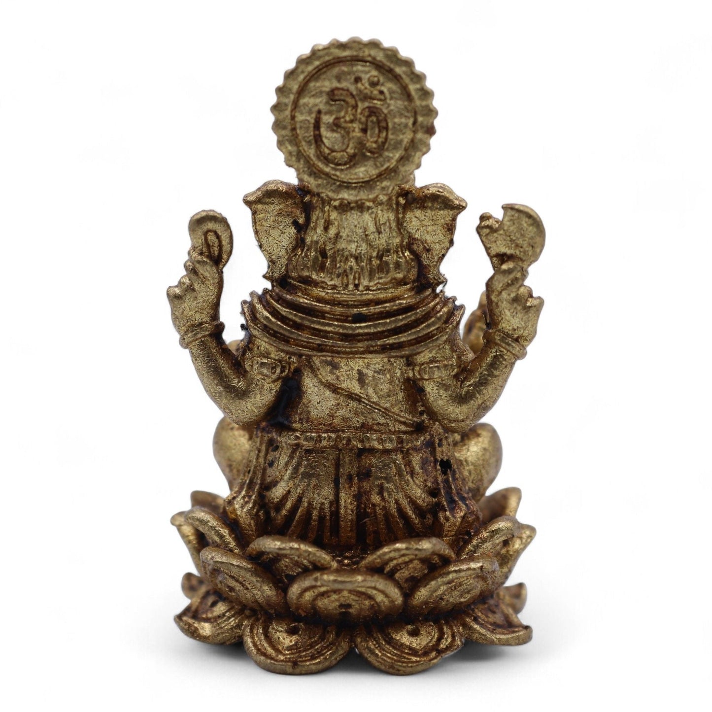 Brass Miniature Gods - Ganesha (22gms) - 37mm - Luna Panther