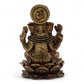 Brass Miniature Gods - Ganesha (52gms) - 49mm - Luna Panther